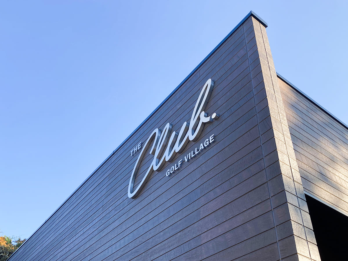 THE Club様_文字看板